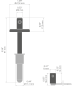 Preview: Befestigungsset FI-8-ZM-1 mit Stromversorgung